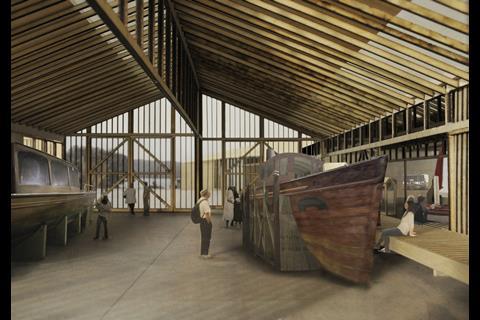 Windermere Steamboat Museum competition shortlist- Design E